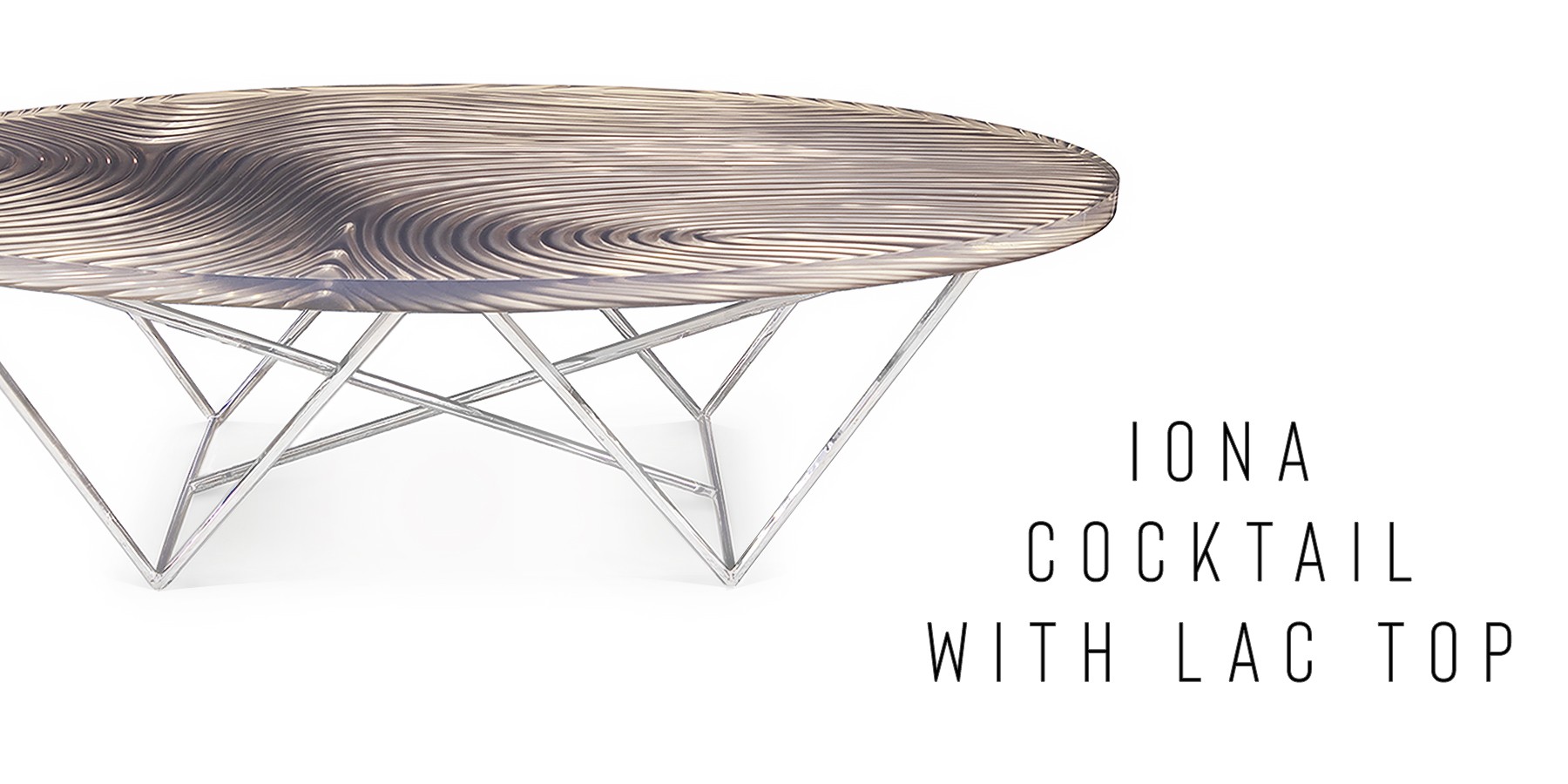 Iona Cocktail table with lac top