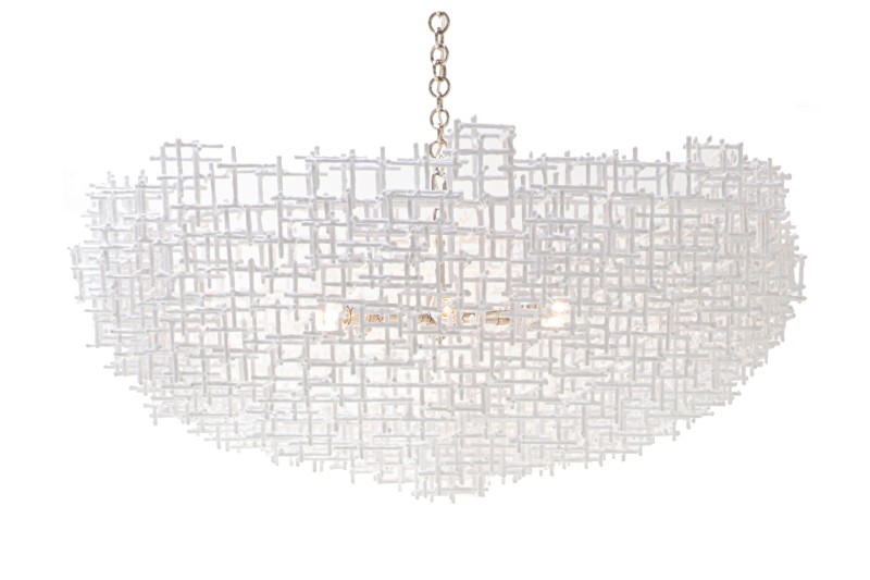 Crosshatch Chandelier